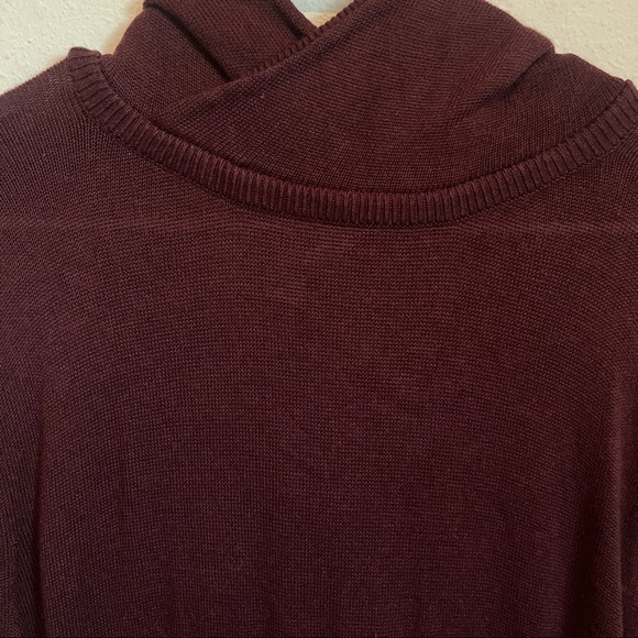 Lululemon Sweet Savasana Pullover Heathered Bordeaux Drama sweater Sz 12 hoodie - Picture 9 of 12